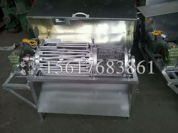 青核桃去皮機原理圖